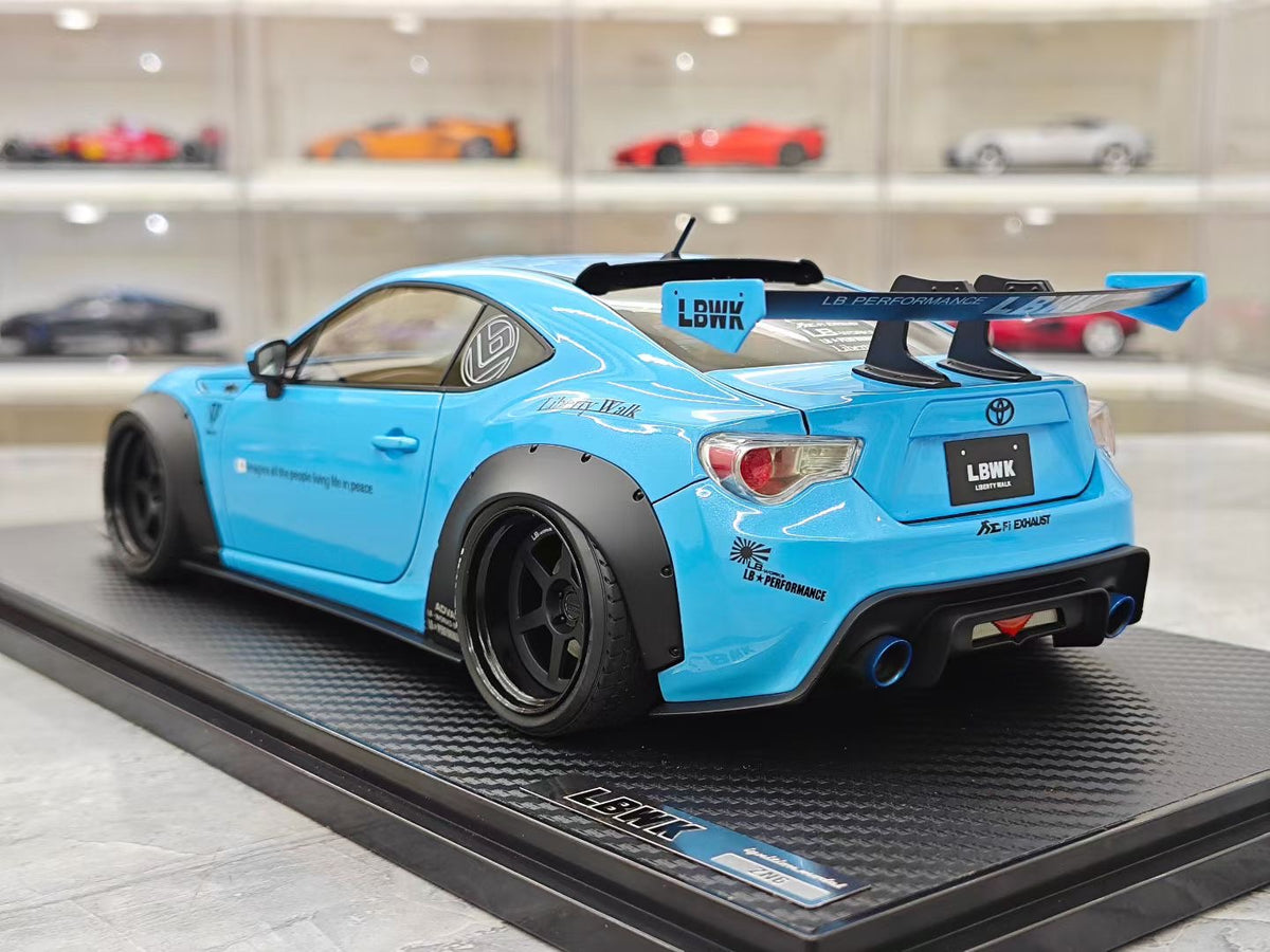 IG Toyota 86 LB-Nation Works Widebody 1:18 Resin Model