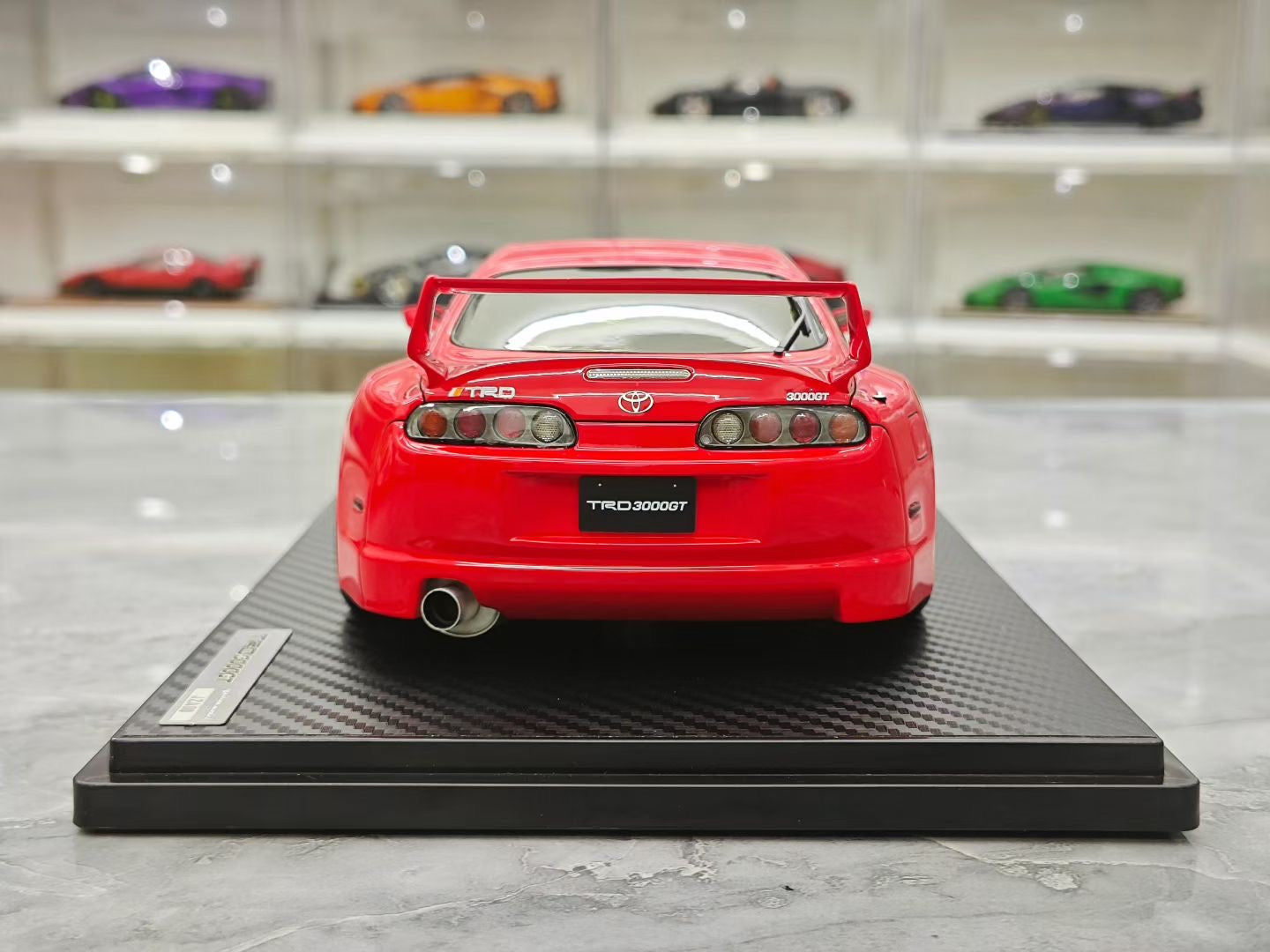 IG 1/18 Toyota Supra A80 TRD 3000GT JDM Resin Model