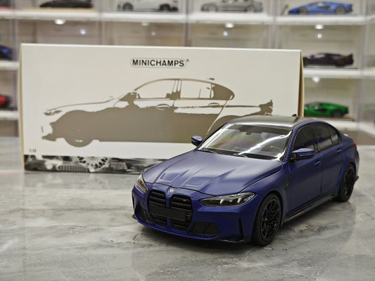 MINICHAMPS  1/18 2024 BMW M3 Alloy Full Open
