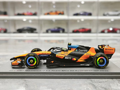 Spark 2026 Australian GP - MCL40 (Norris) - F1 1:43 Scale -