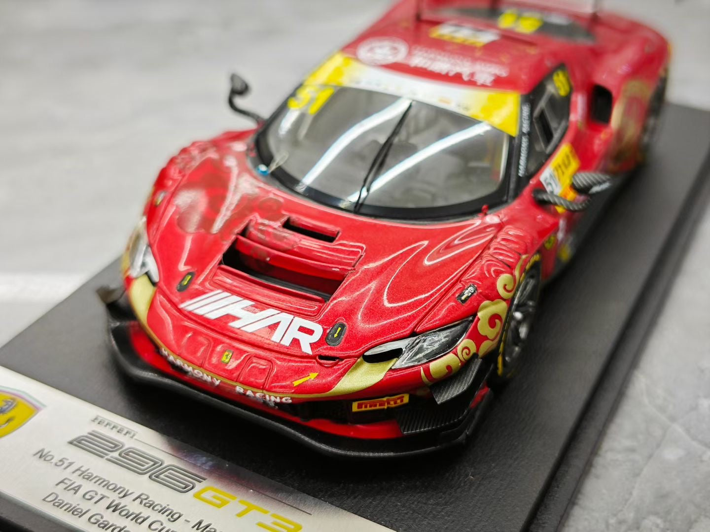 Looksmart 1/43 2024 Macau GT Cup AF Ferrari 296 GT3