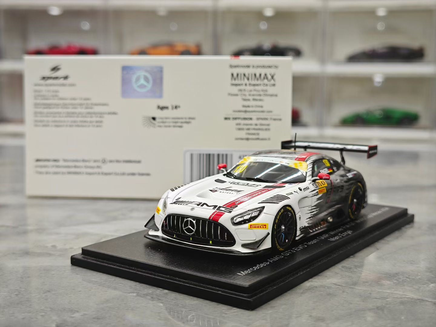 SPARK 1/43 2024 Macau GT Cup Victory - Mercedes GT3 EVO