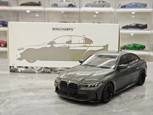 MINICHAMPS  1/18 2024 BMW M3 Alloy Full Open