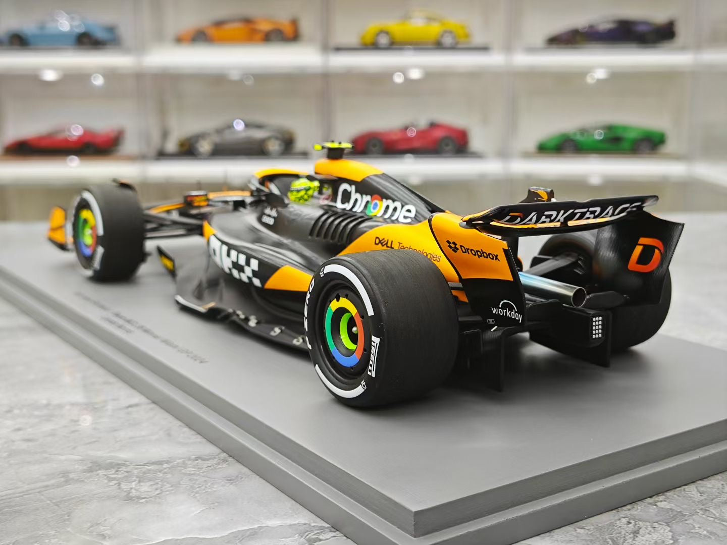 Spark 1/18 2024 Miami Grand Prix McLaren MCL38 Norris's first F1 title
