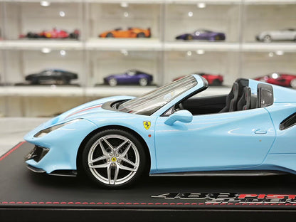 BBR Ferrari 488 Pista Spider (Convertible) – 1:18 scale resin model –