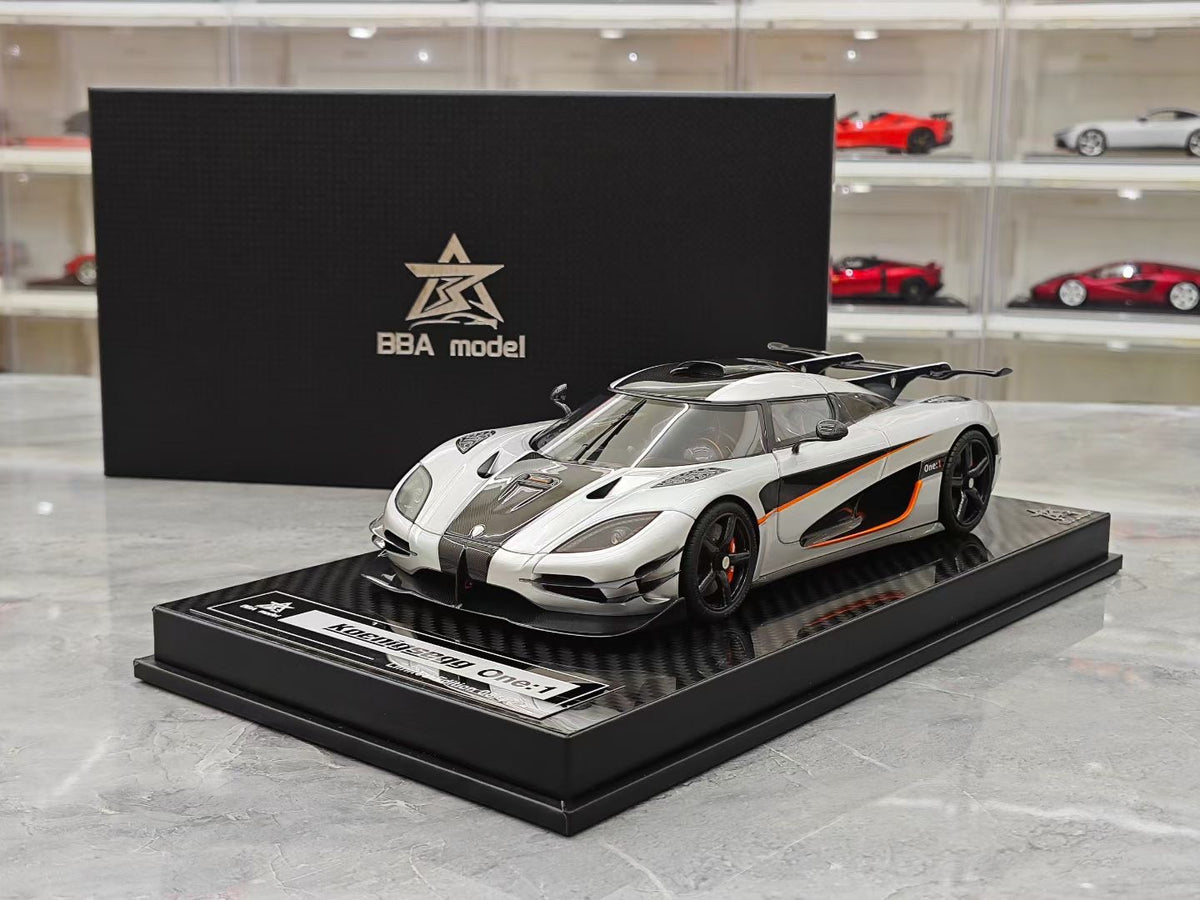 BBA Model Koenigsegg One:1 1:18 Resin Model