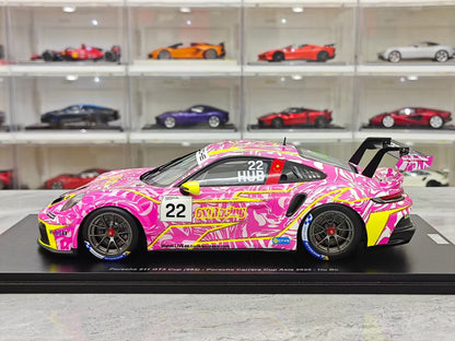 Spark 2025 Carrera Cup Porsche 911 GT3 Cup #22 (1:18 Resin Model)