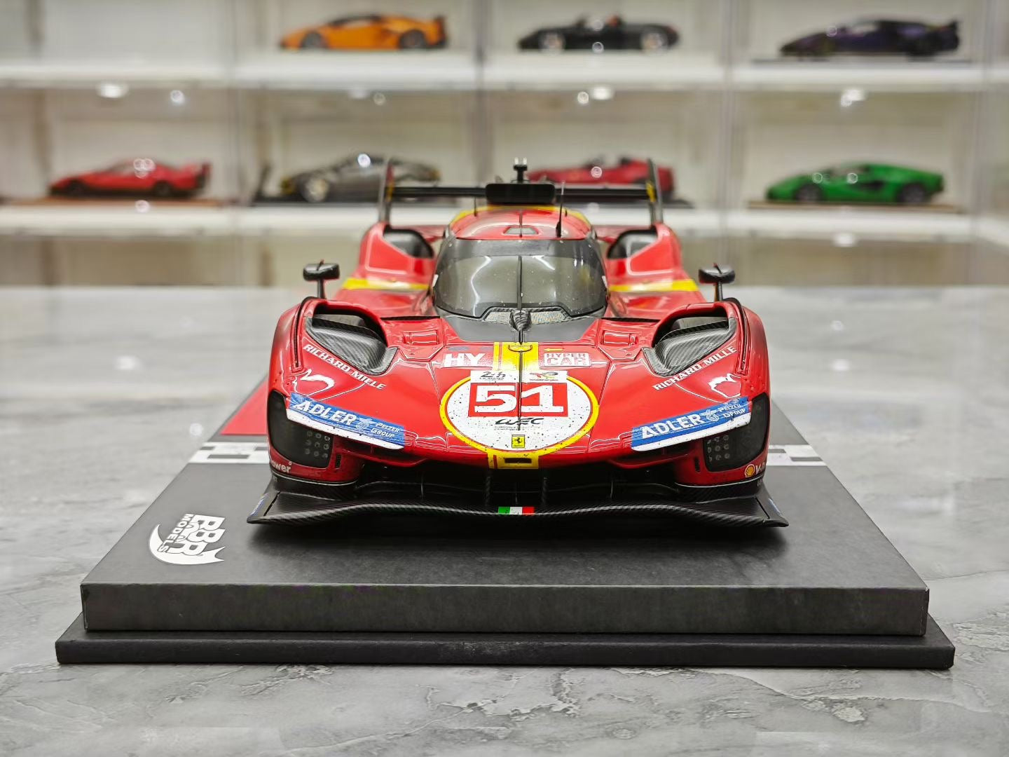 BBR 1/18 2023 Centennial Le Mans Ferrari 499P Victory