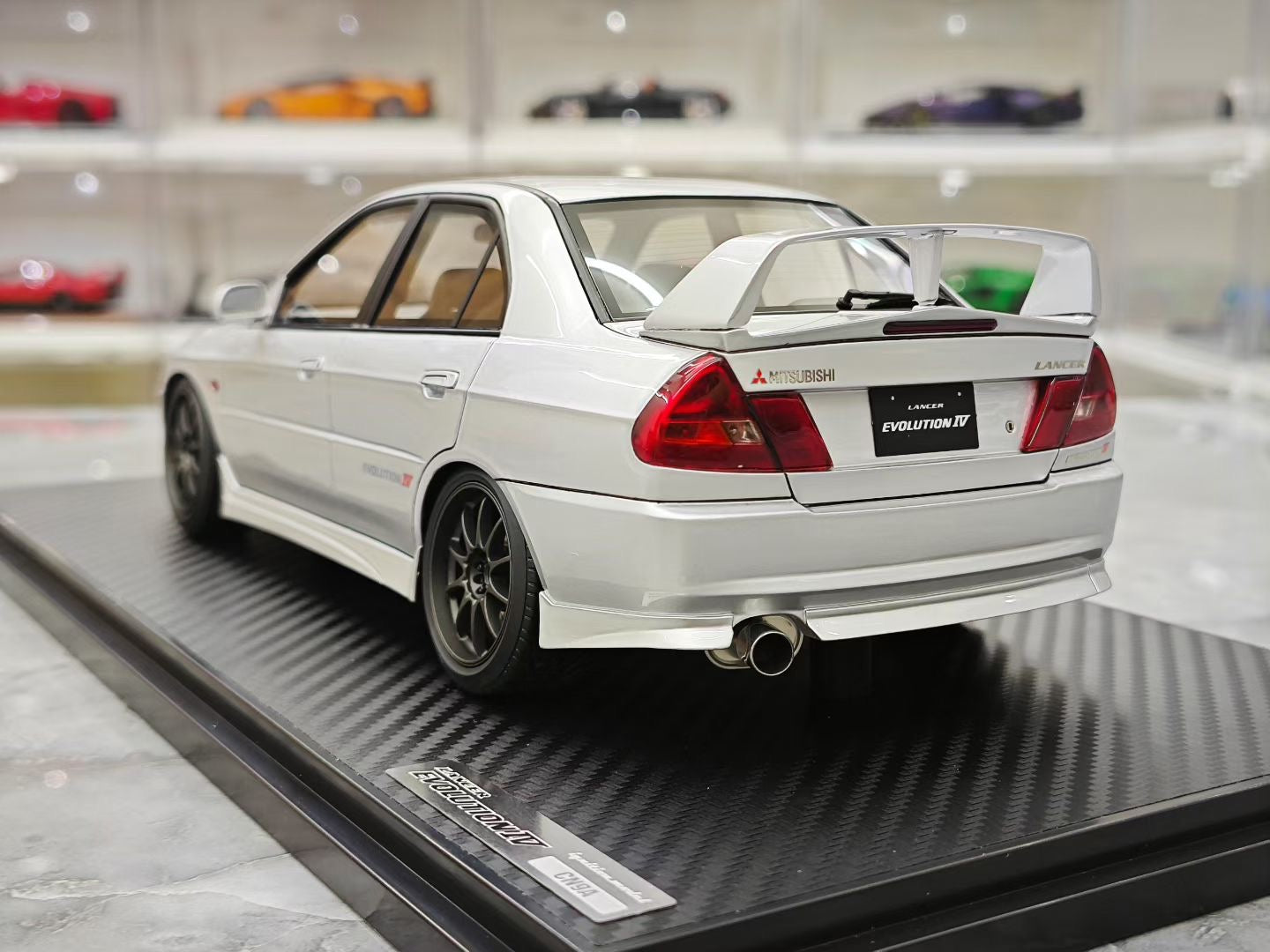 IG 1/18 Mitsubishi Arthur EVO IV 4th Generation Resin