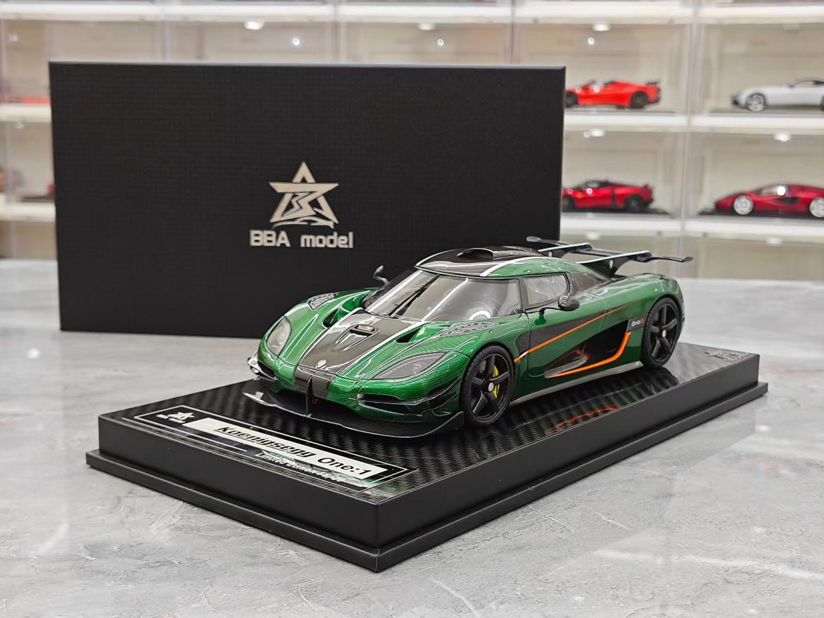 BBA Model Koenigsegg One:1 1:18 Resin Model