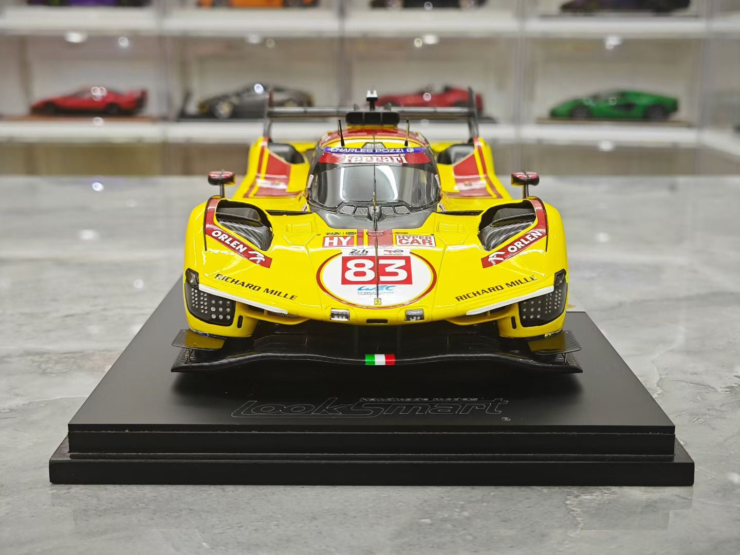 Looksmart 1/18 2025 Le Mans Victory Ferrari 499P Ye Yifei