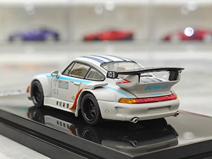 MOTORHELIX Porsche RWB 993 Widebody Die-cast Model (1:64 Scale)