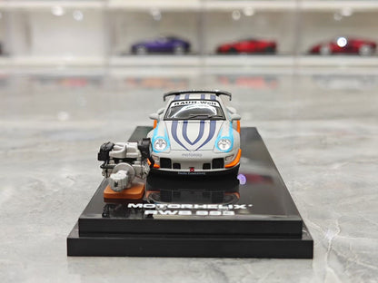 MOTORHELIX Porsche RWB 993 Widebody Die-cast Model (1:64 Scale)