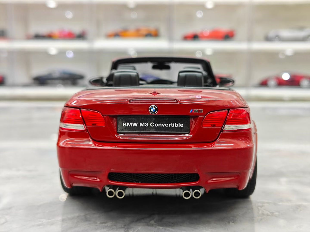 Kyosho BMW M3 Convertible, 1:18 scale die-cast model with fully opening parts