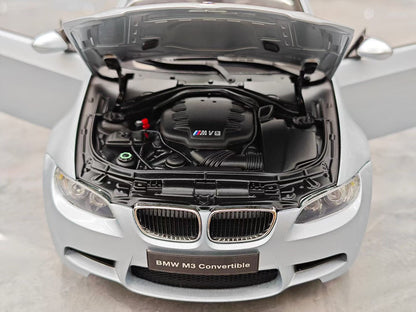 Kyosho BMW M3 Convertible, 1:18 scale die-cast model with fully opening parts