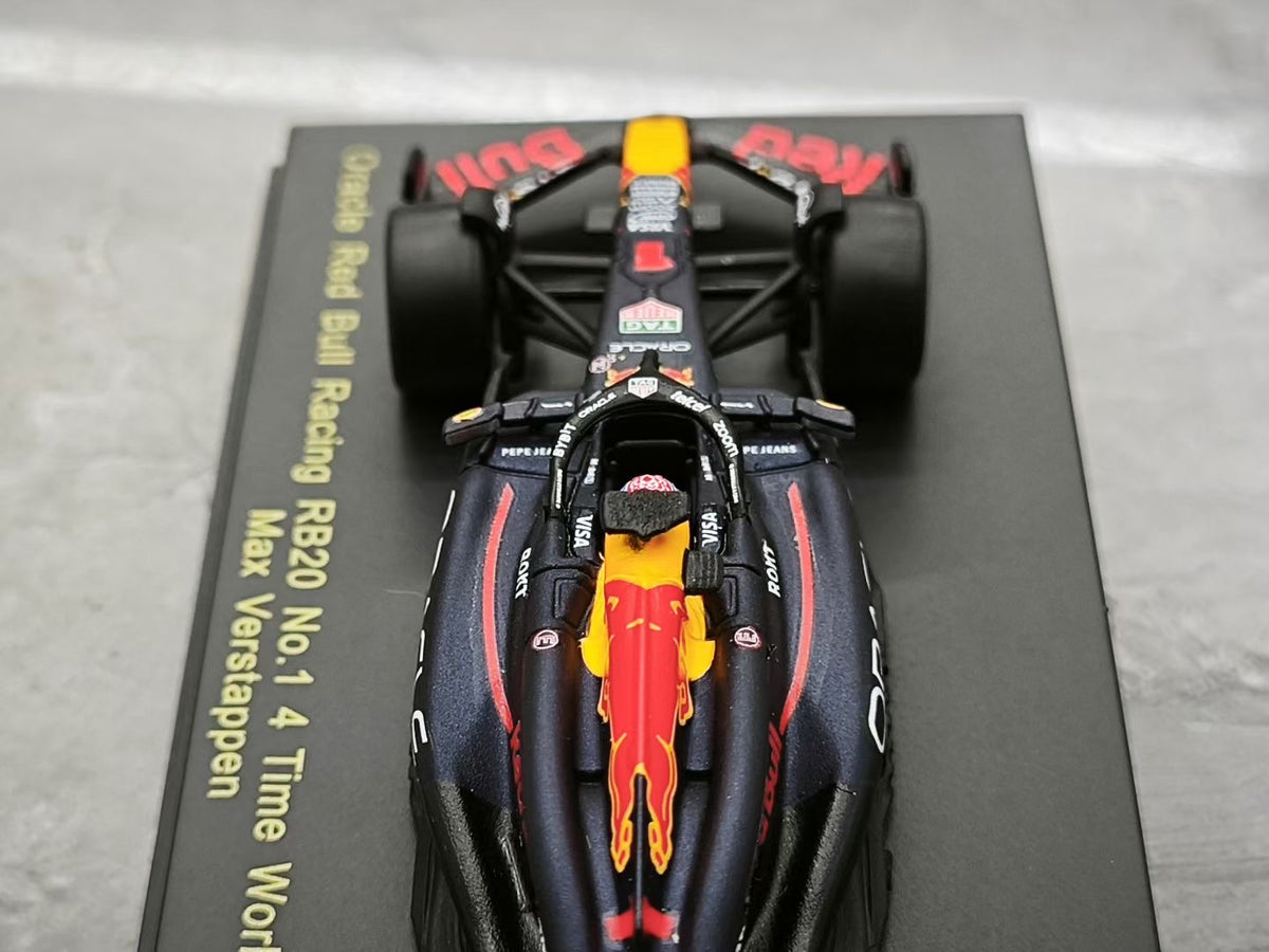 Spark 2024 Championship-Winning RB20 (Verstappen) – 1:64 Scale Die-cast Model