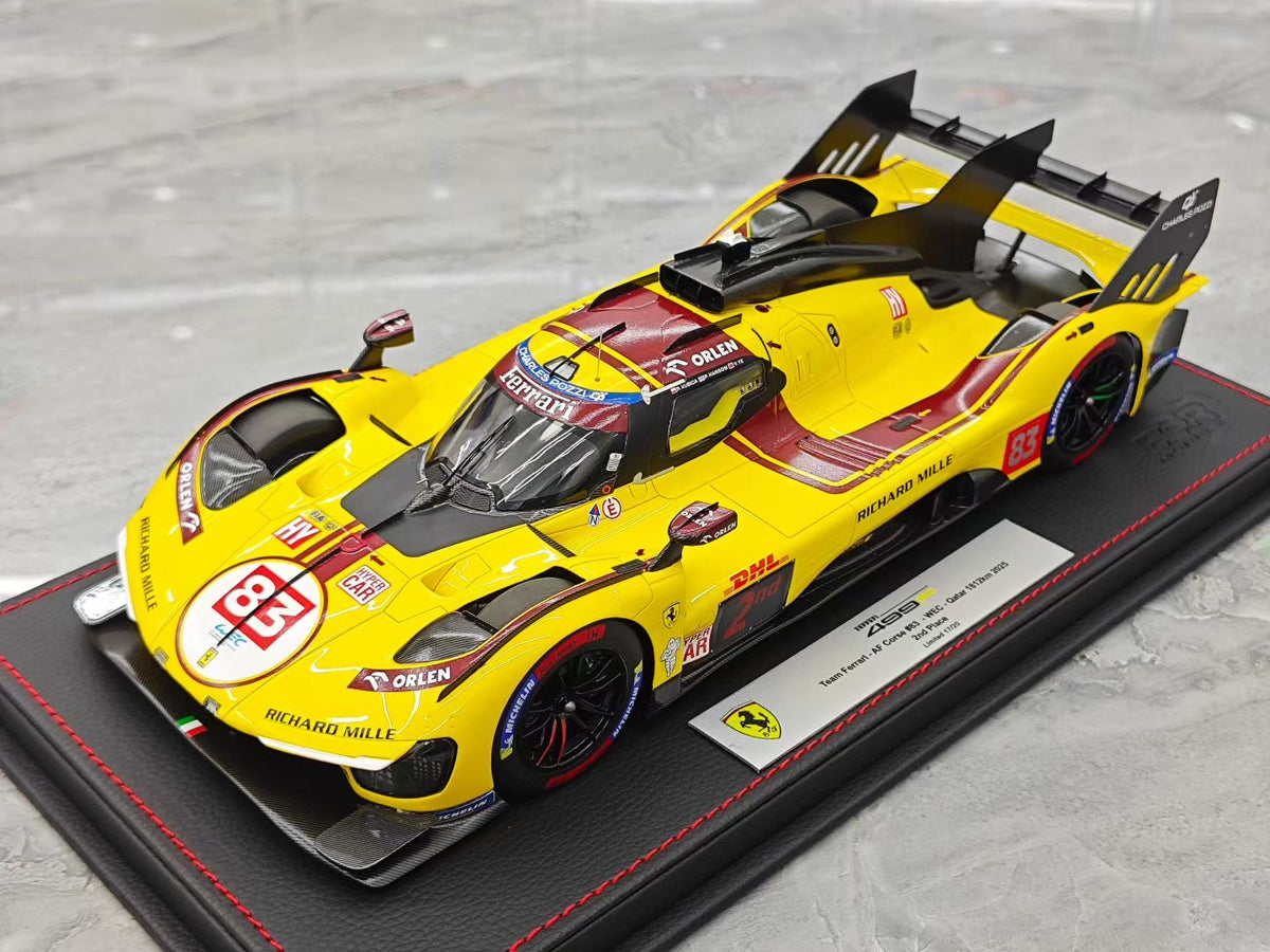 BBR Ferrari 499P 2025 Qatar Championship – 1:18 Scale Resin Model