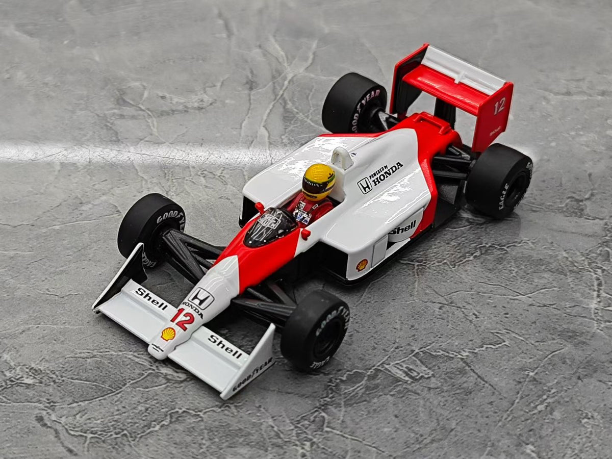 MINIGT 1988 Japanese GP McLaren MP4/4 Senna 1:64 — Sealed: 98 / Blister Card: 108