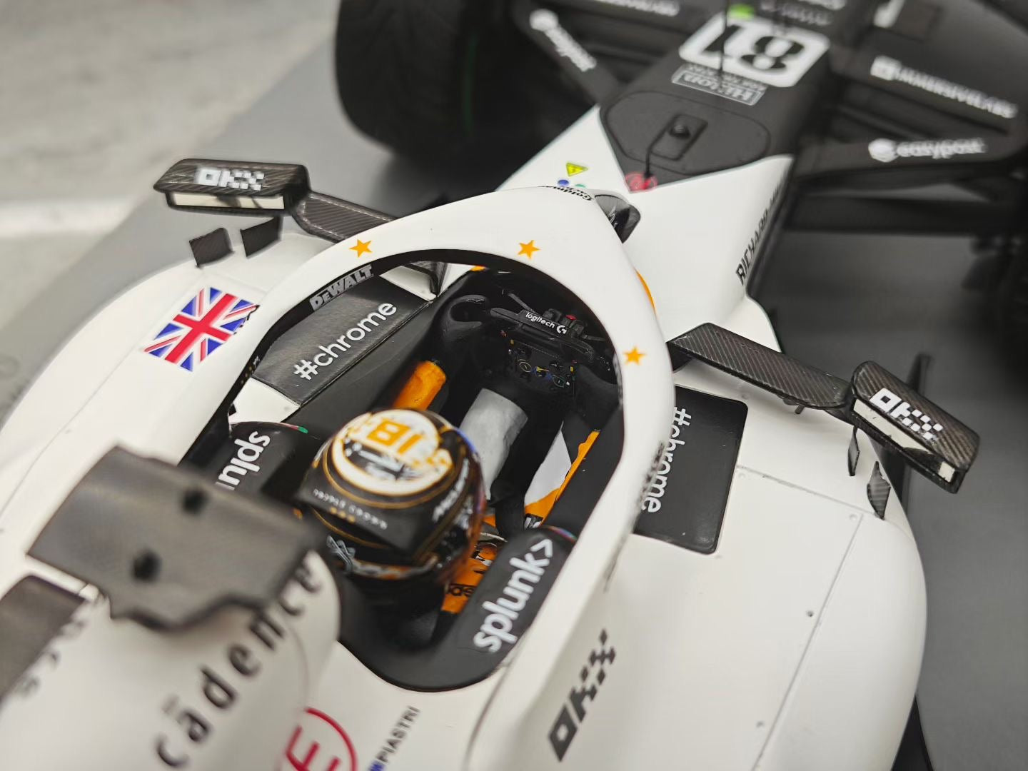 Spark 1/18 2023 Monaco Grand Prix MCL60 Piastri F1