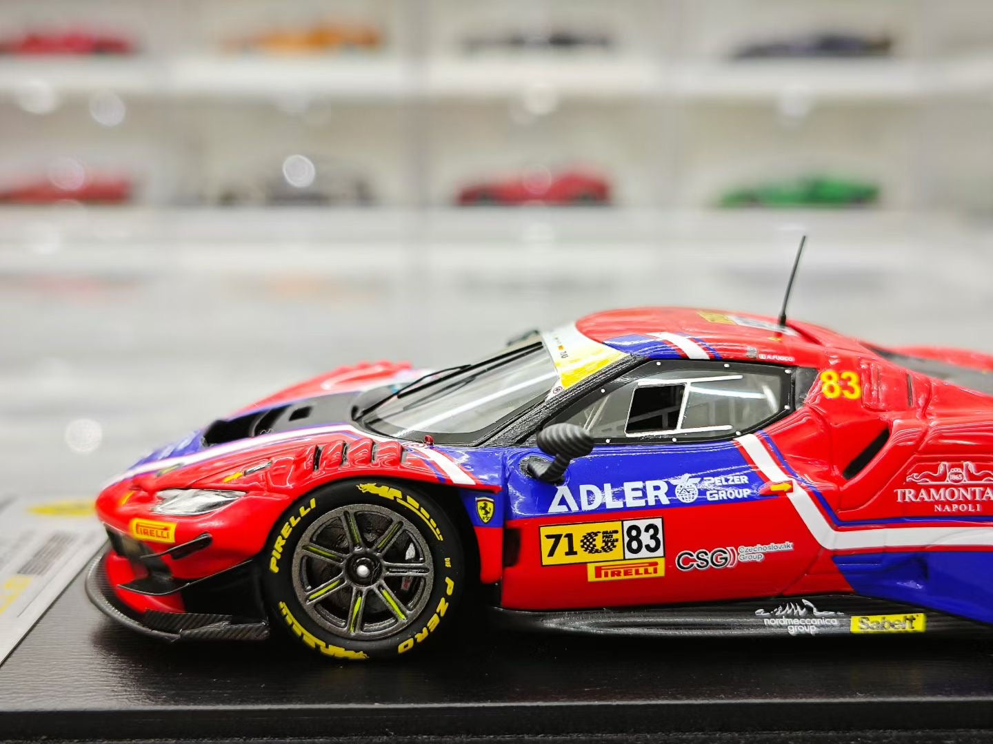 Looksmart 1/43 2024 Macau GT Cup AF Ferrari 296 GT3