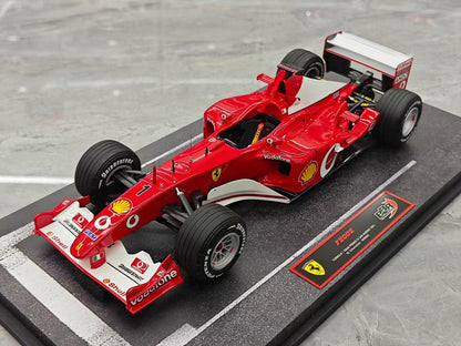 BBR 2002 San Marino Ferrari F2002 Schumacher World Champion 1:18