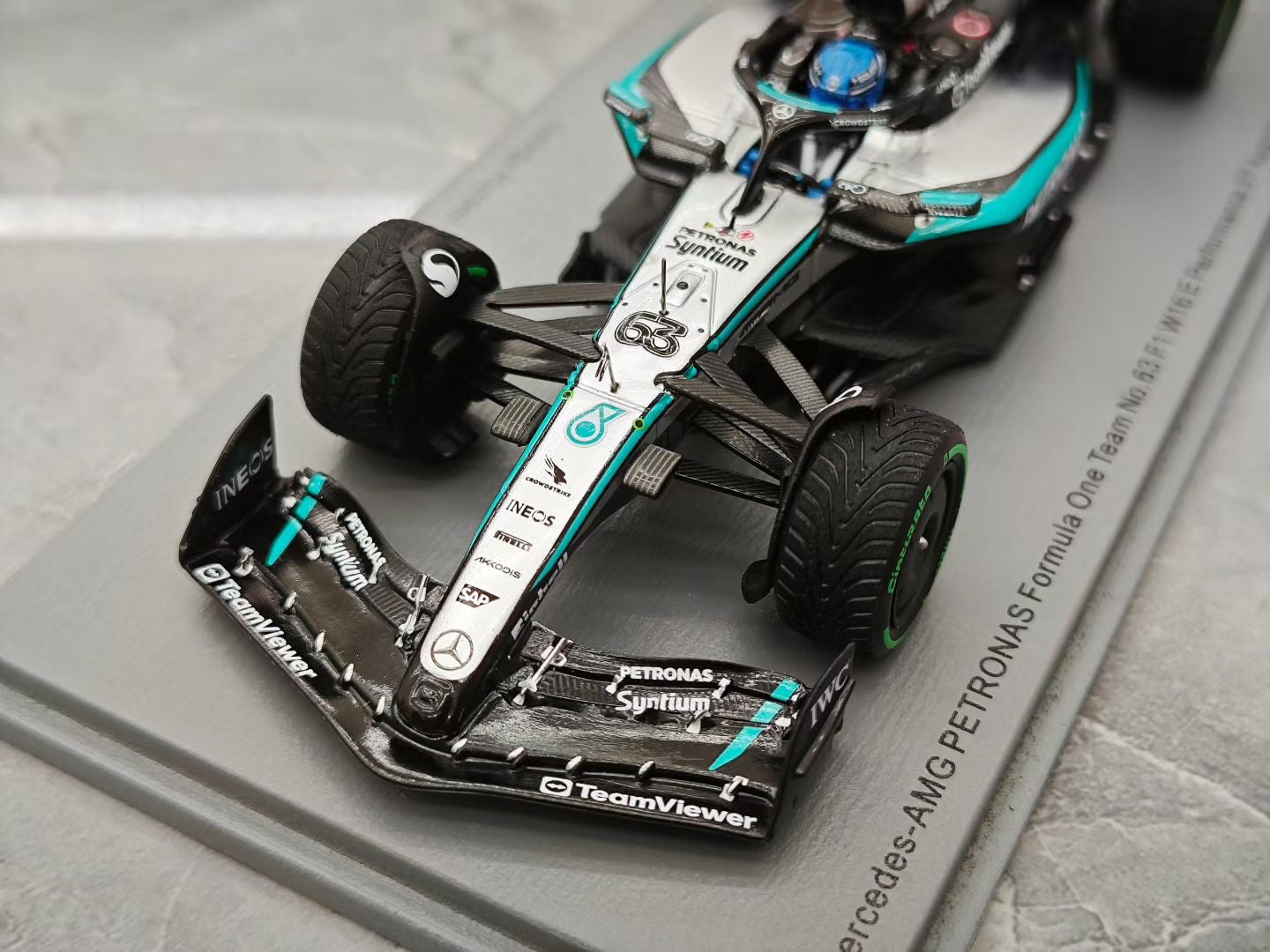 Spark 1/43 2025 Australian Grand Prix Mercedes W16 Russell F1