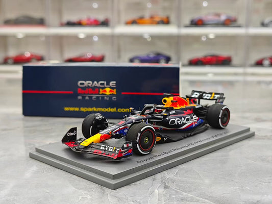 Spark 1:43 Red Bull RB19 (Verstappen) – 2023 US GP Special Livery (Winner)