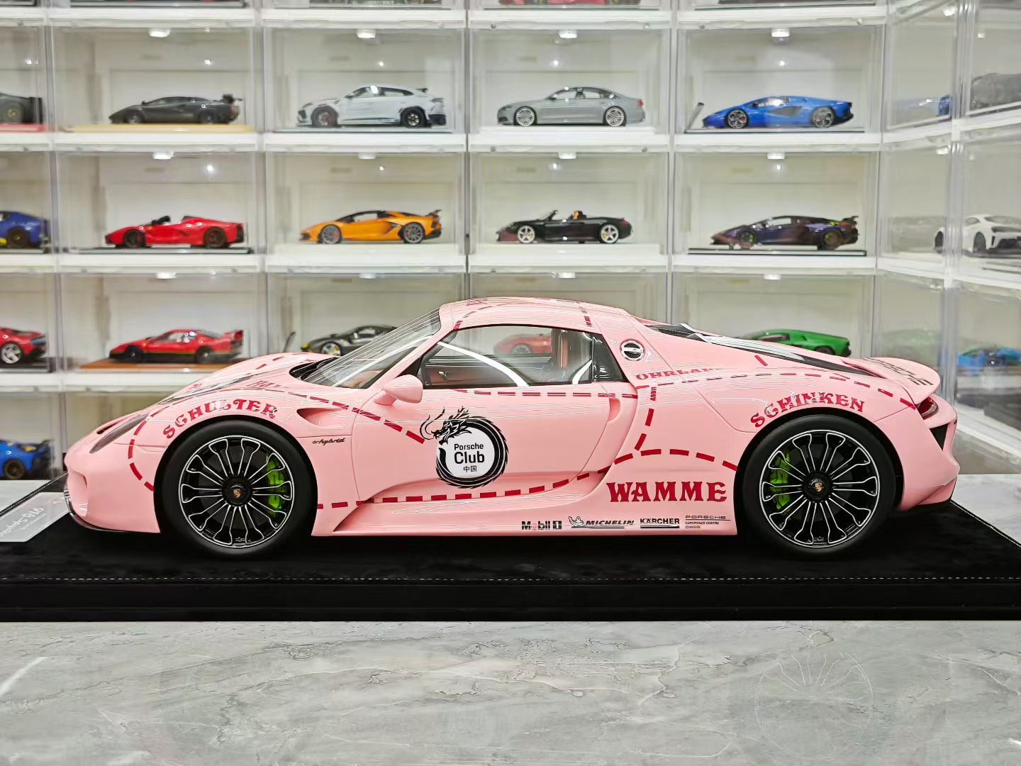 HH Model 1/8 Porsche 918 Spyder Resin