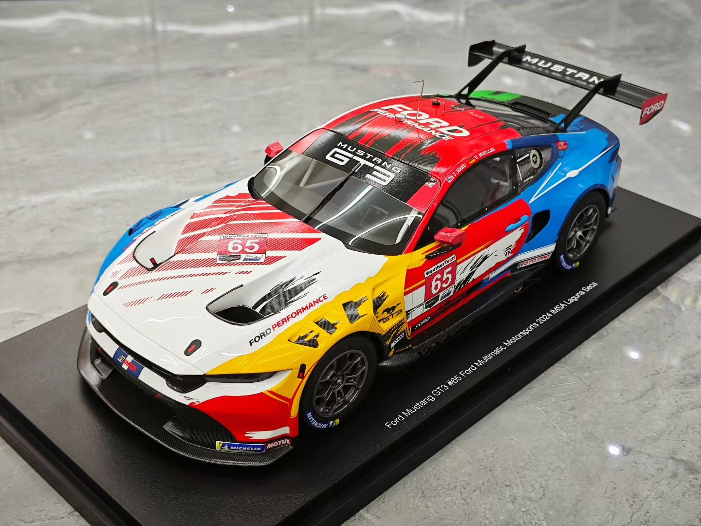 Topspeed 1/18 2024 Le Mans Ford Mustang GT3 Resin Model