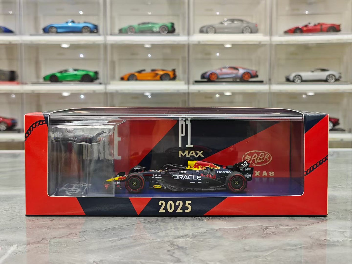 SPARK 1:43 Scale – 2025 US GP Winner – Red Bull RB21 (Verstappen)