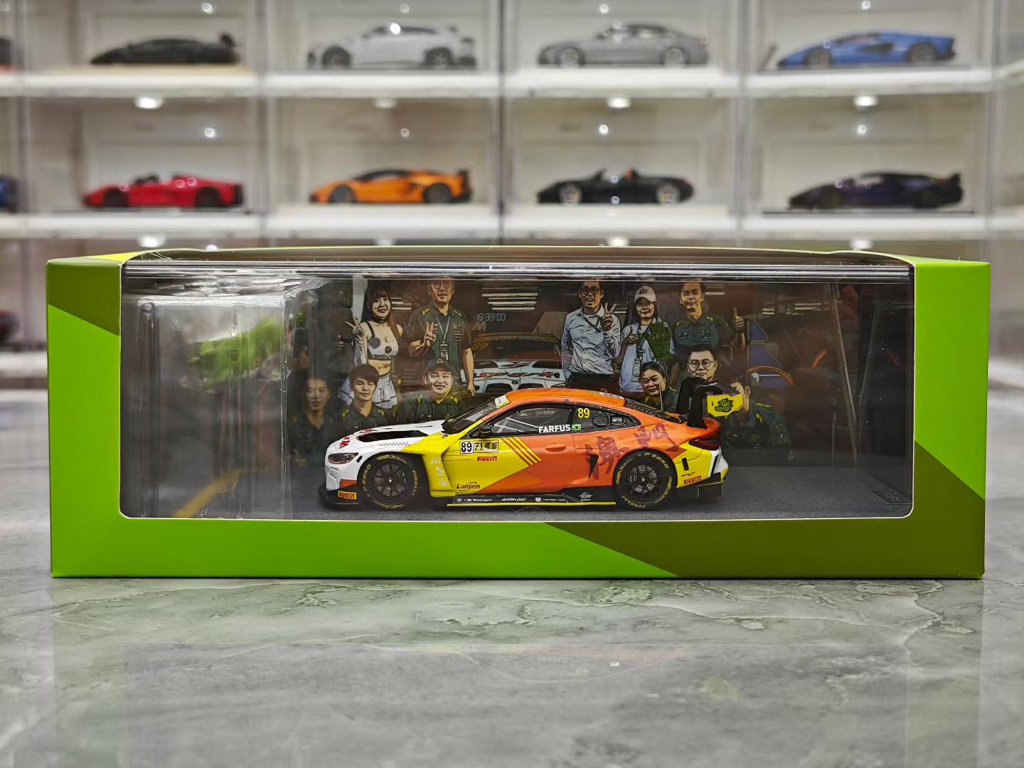 SPARK 1/43 2024 Macau GT Race BMW M4 GT3 Favrex Model