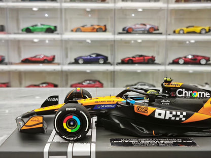 Minichamps 2025 Hungary MCL39 Resin Norris F1 1:18