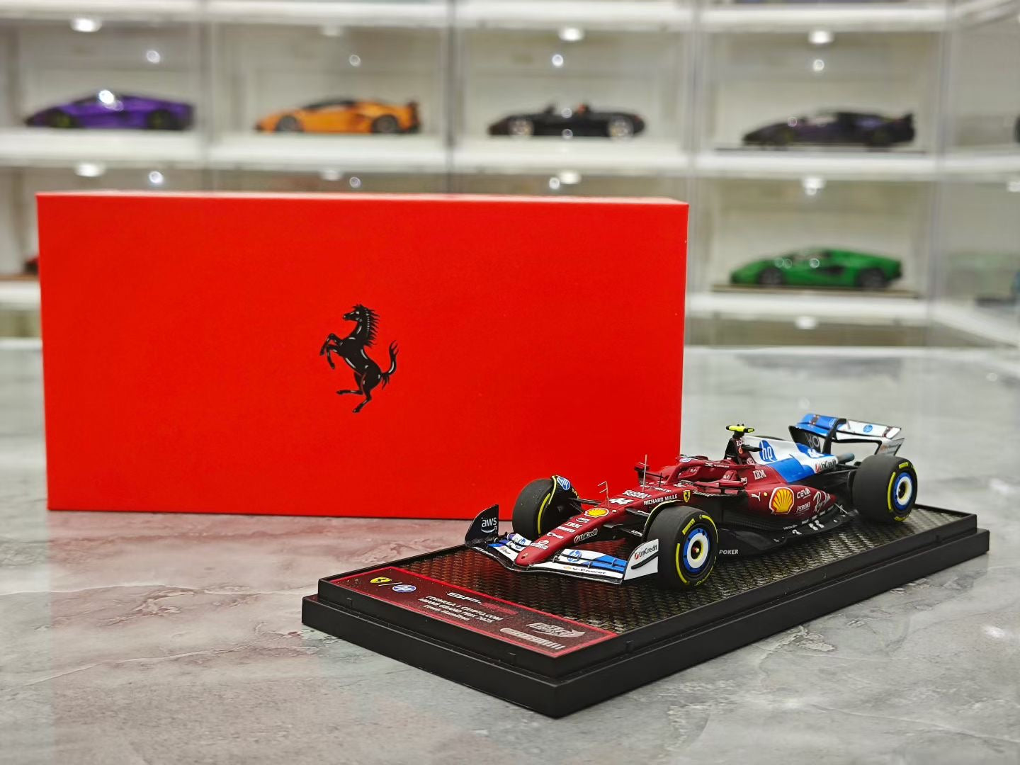 BBR 1/43 2025 Miami Grand Prix SF25 Hamilton F1