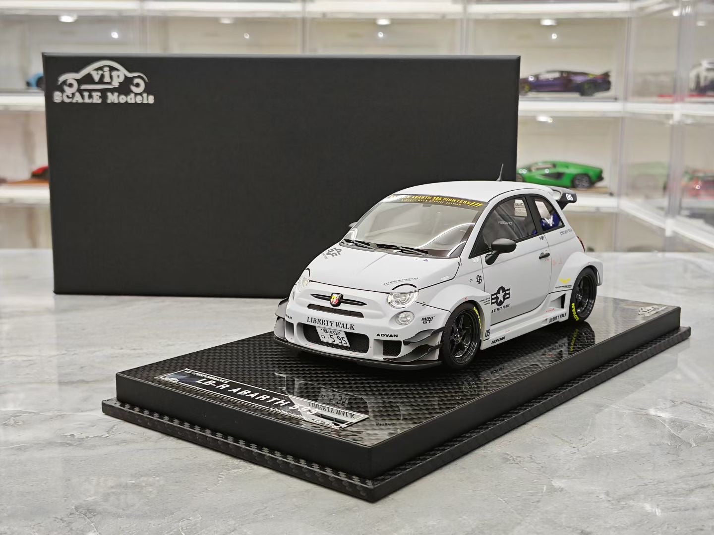 VIP 1/18 Abarth 595 LB Widebody