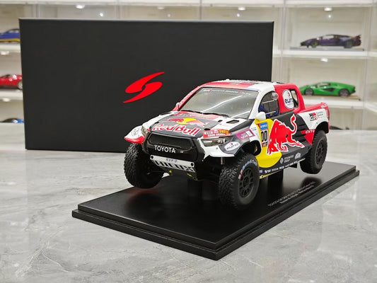 Spark 1/18 2023 Dakar Rally Victory Toyota HILUX No. 200