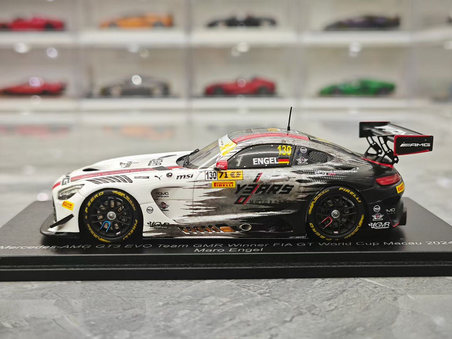 SPARK 1/43 2024 Macau GT Cup Victory - Mercedes GT3 EVO