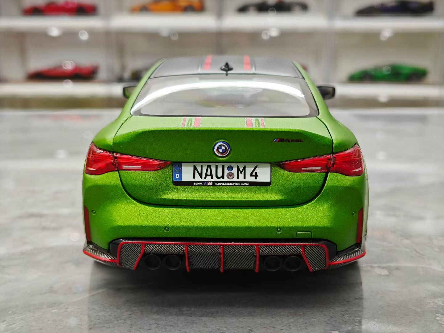 MINICHAMPS  1/18 BMW M4 CSL Alloy