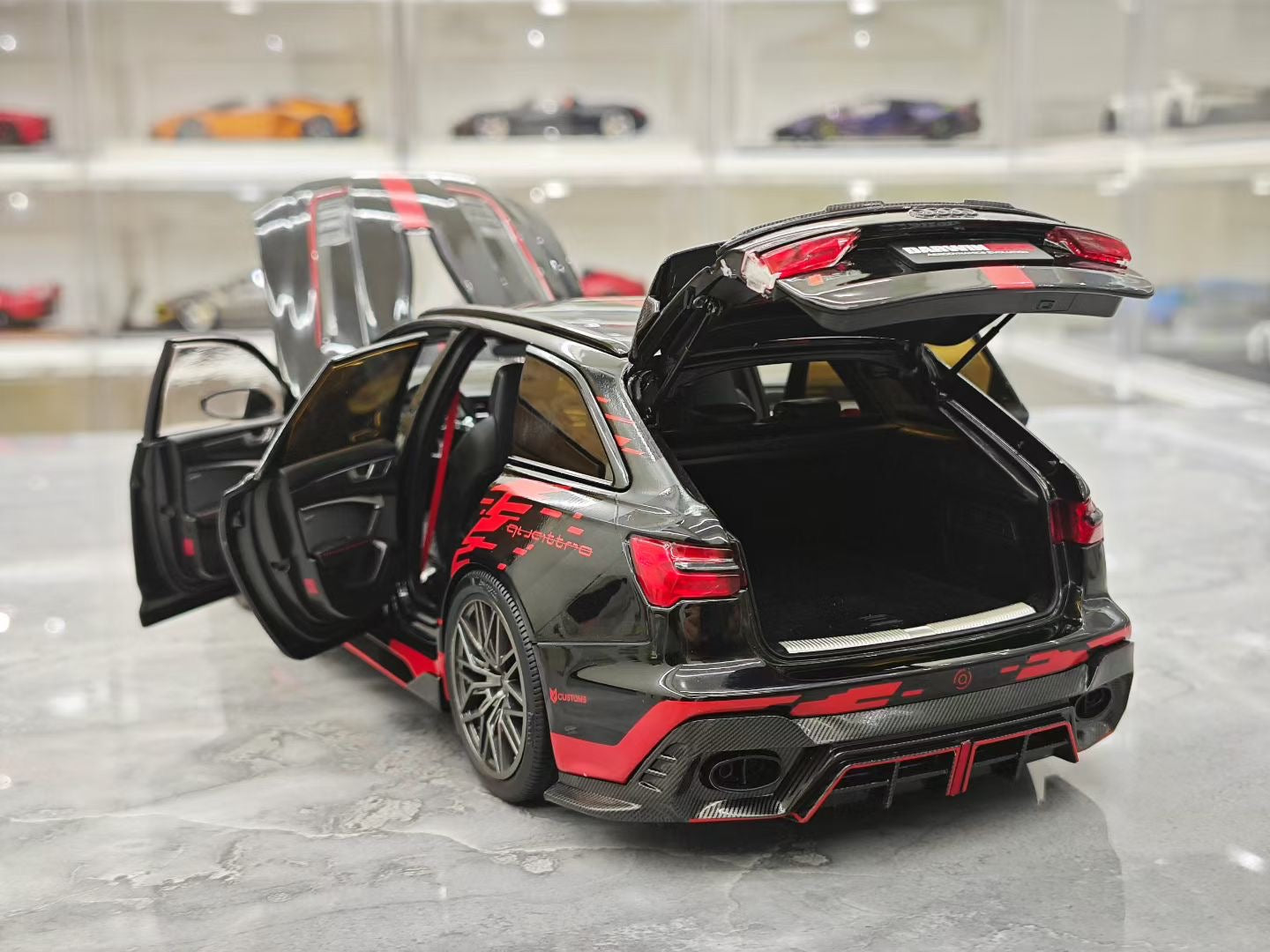 KiloWorks 1/18 Audi RS6 DarwinPRO Alloy (diecast model)