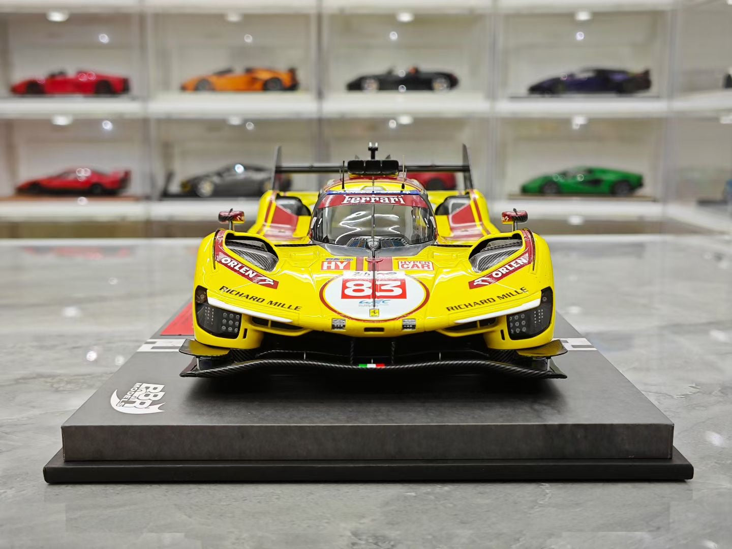BBR 1/18 2025 Le Mans Winner Ferrari 499 LE #83 Ye Yifei