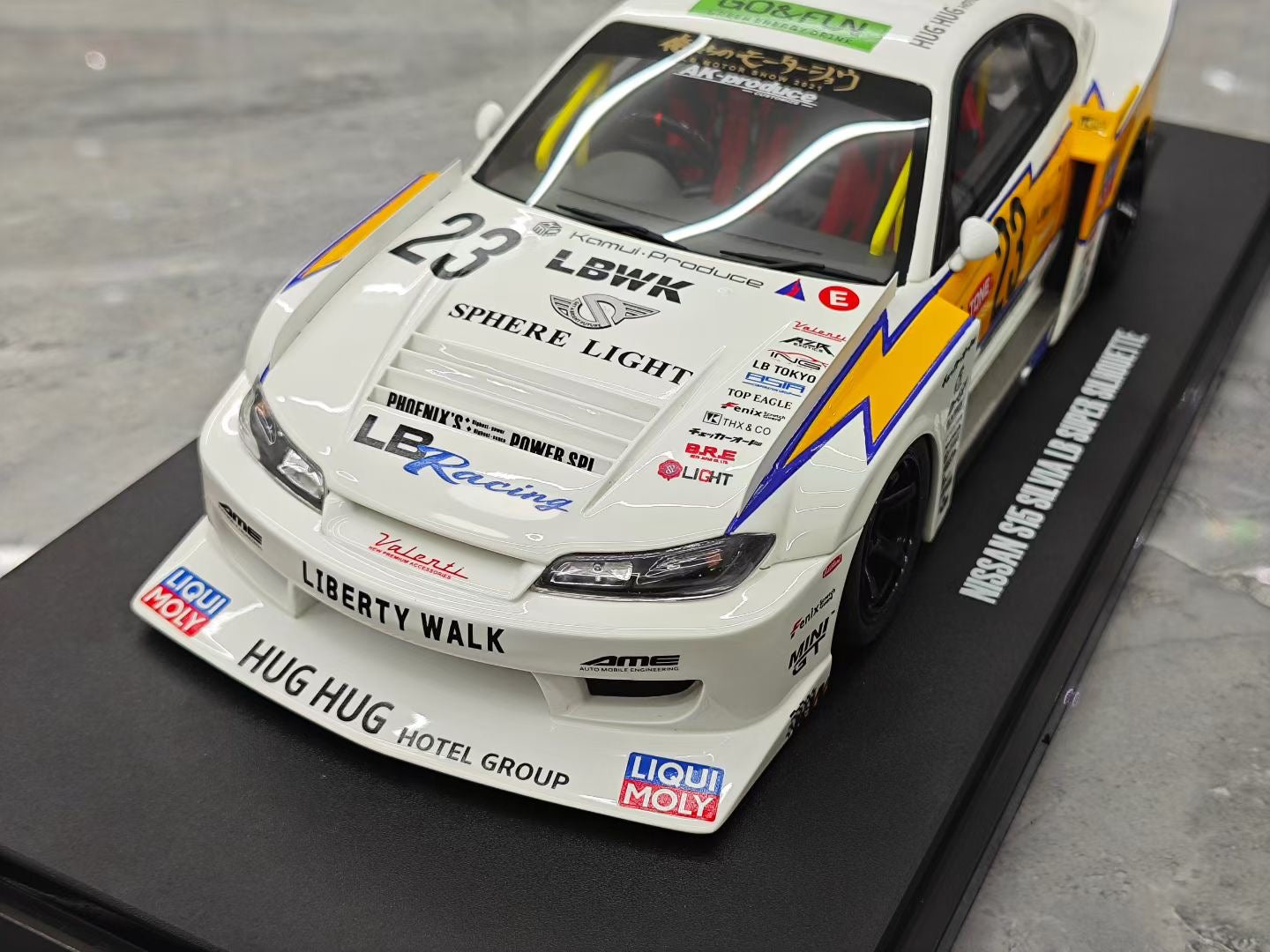 GT Spirit 1/18 Nissan S15 SILVA LB resin