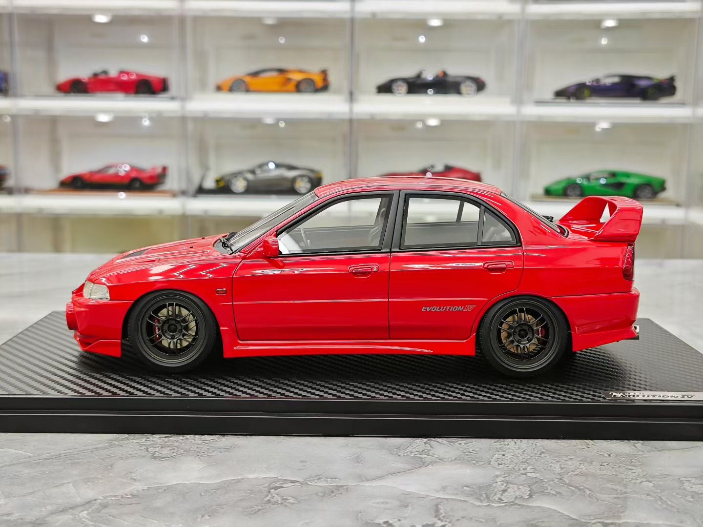 IG 1/18 Mitsubishi Arthur EVO IV 4th Generation Resin