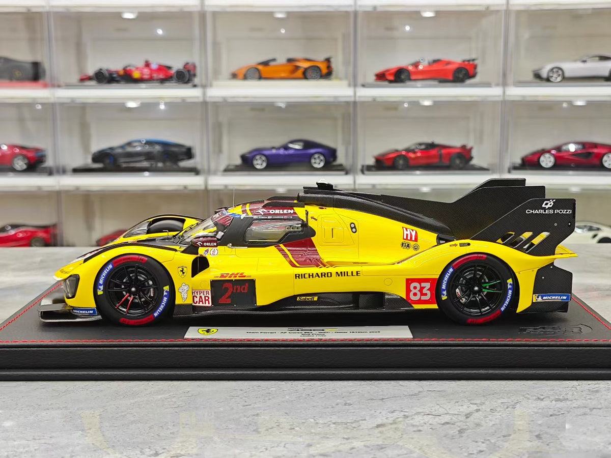 BBR Ferrari 499P 2025 Qatar Championship – 1:18 Scale Resin Model