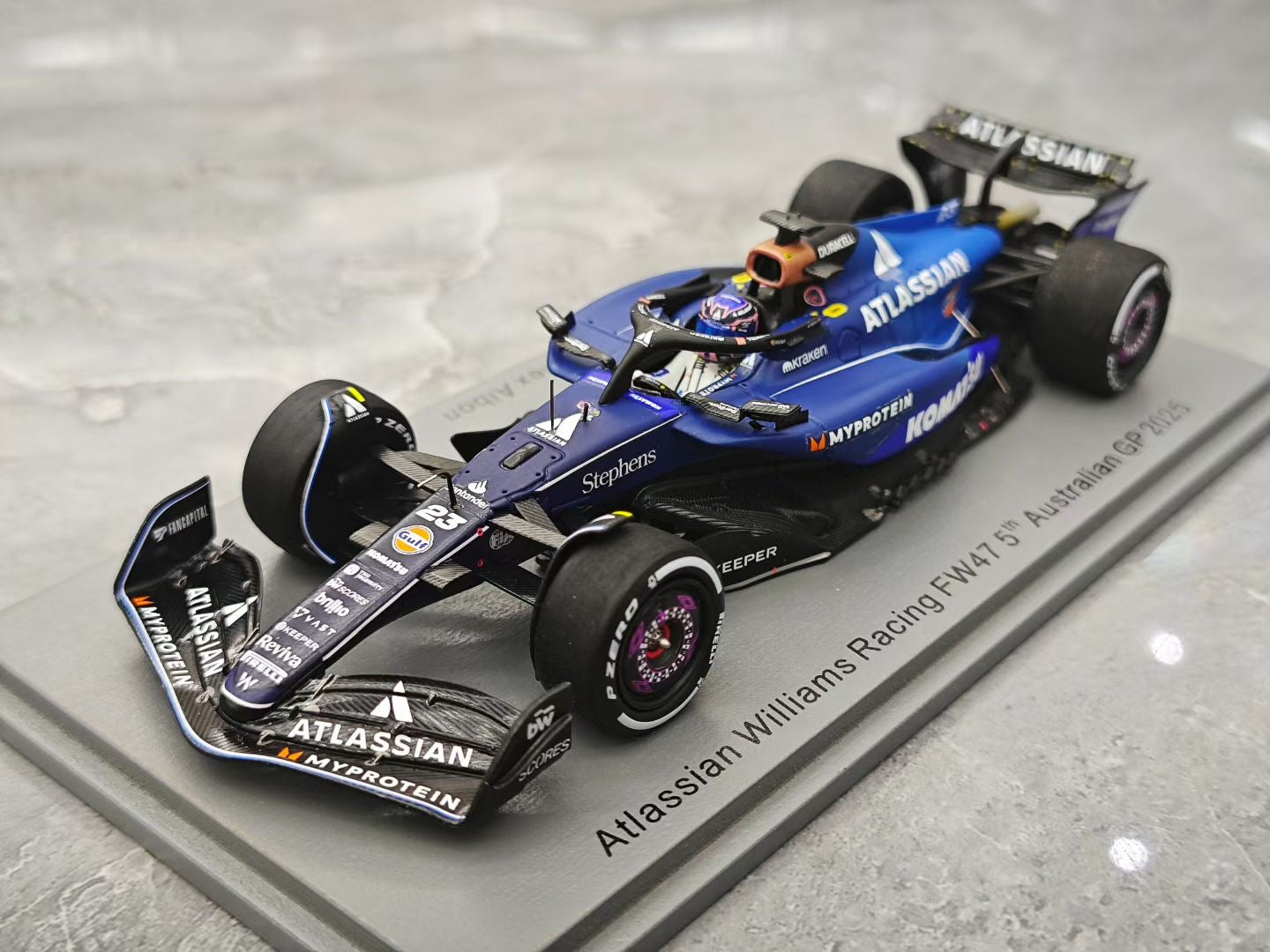 Spark 1/43 2025 Australian Grand Prix FW47 Albon F1