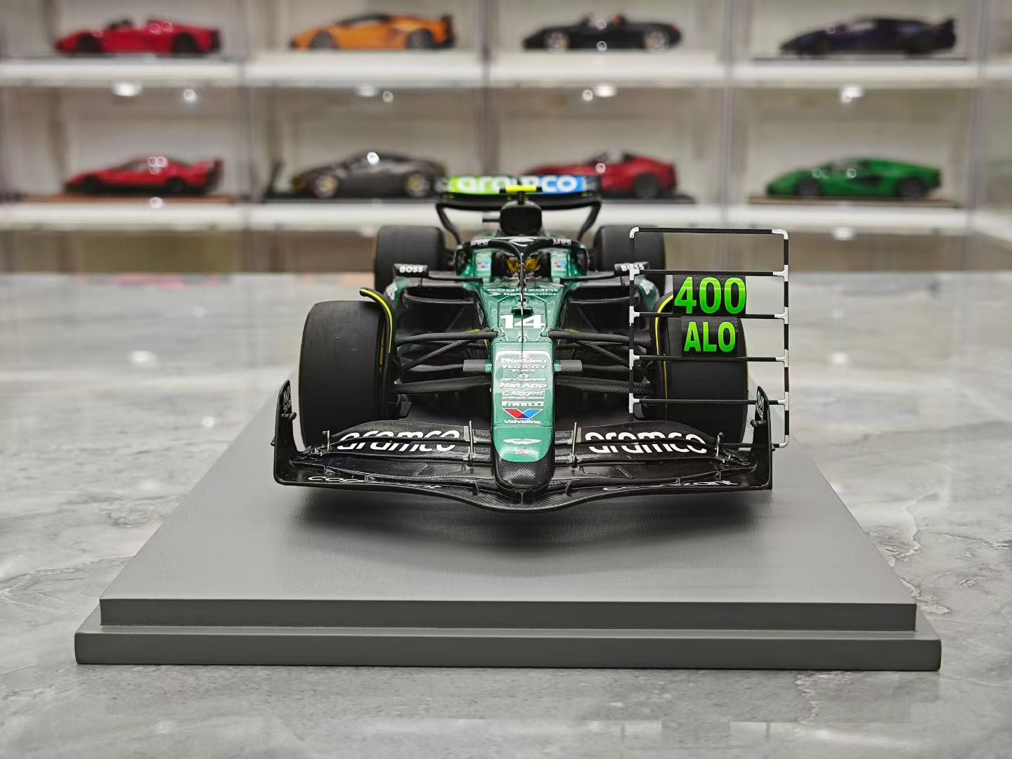 Spark 1/18 2024 Mexican Grand Prix, Aston Martin AMR24, Alonso F1