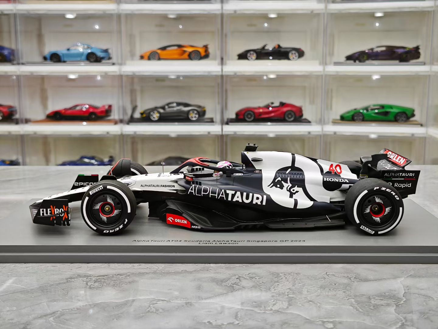 Spark 1/18 2023 Dutch Grand Prix AlphaTorri AT04 Liam Rawson F1