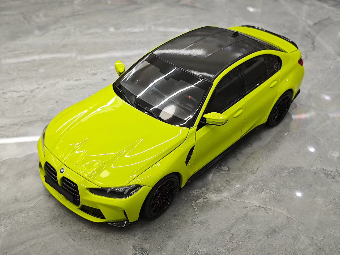 MINICHAMPS  1/18 2024 BMW M3 Alloy Full Open