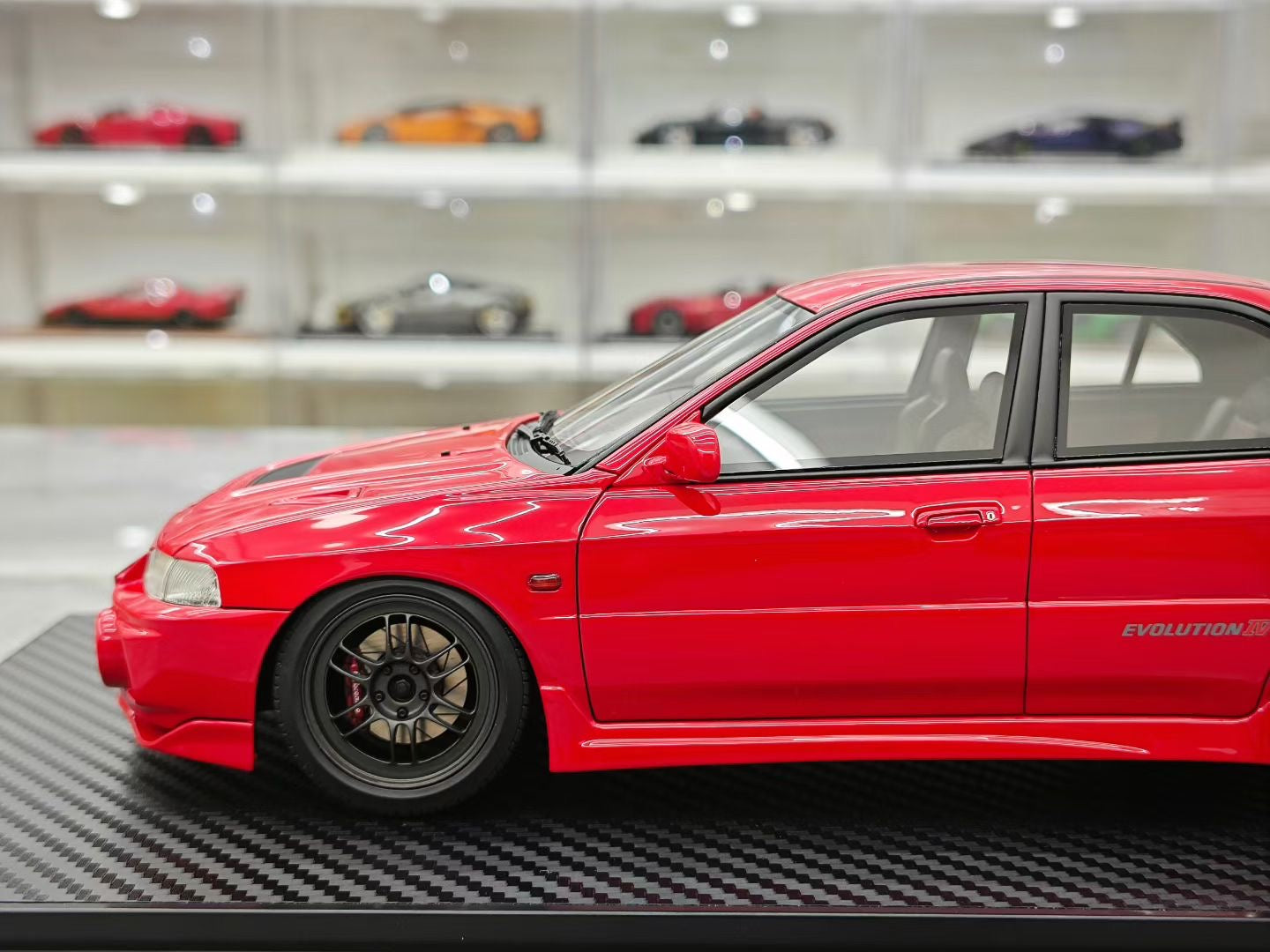 IG 1/18 Mitsubishi Arthur EVO IV 4th Generation Resin