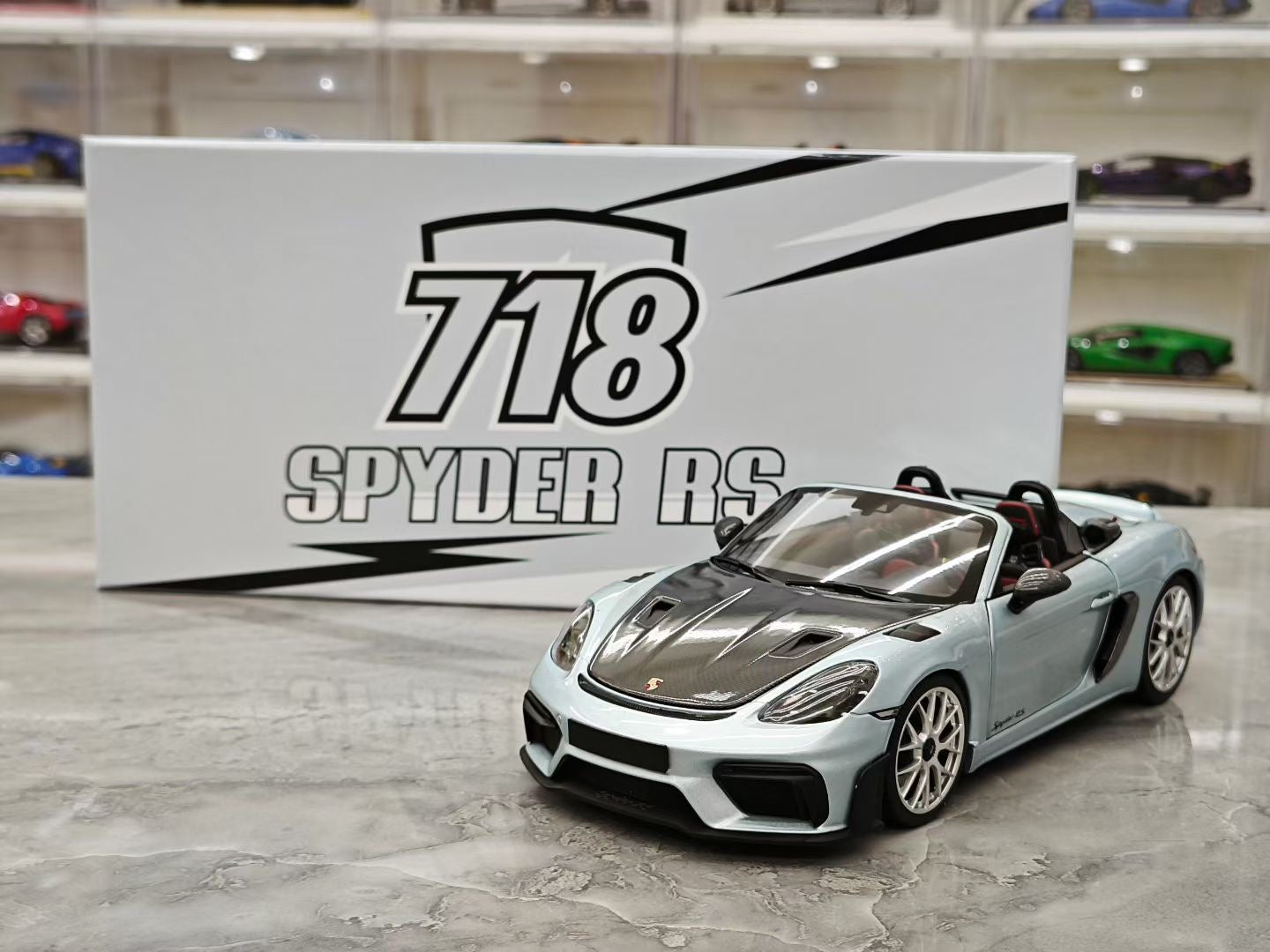 MINICHAMPS  1/18 Porsche 718 SPYDER RS Convertible