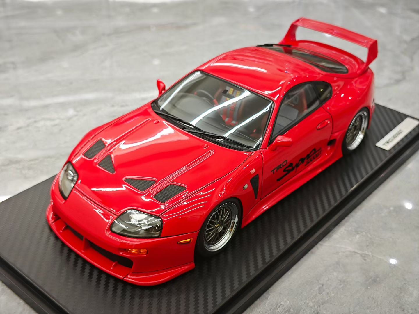 IG 1/18 Toyota Supra A80 TRD 3000GT JDM Resin Model