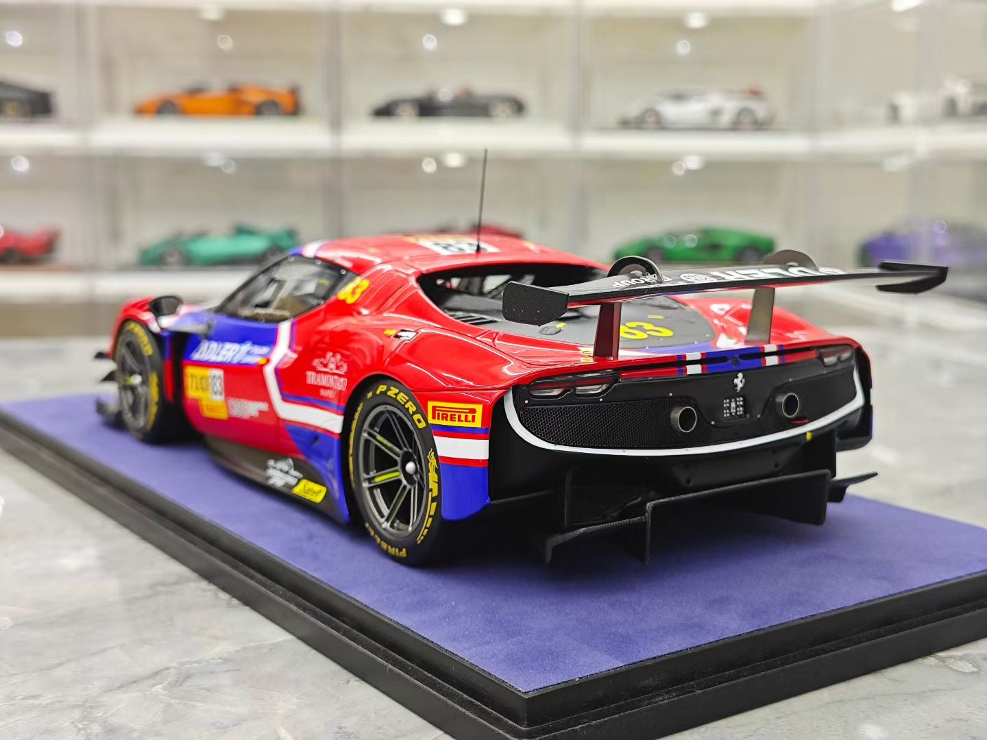Looksmart 1/18 2024 Macau GT Cup AF Ferrari 296 GT3 Resin
